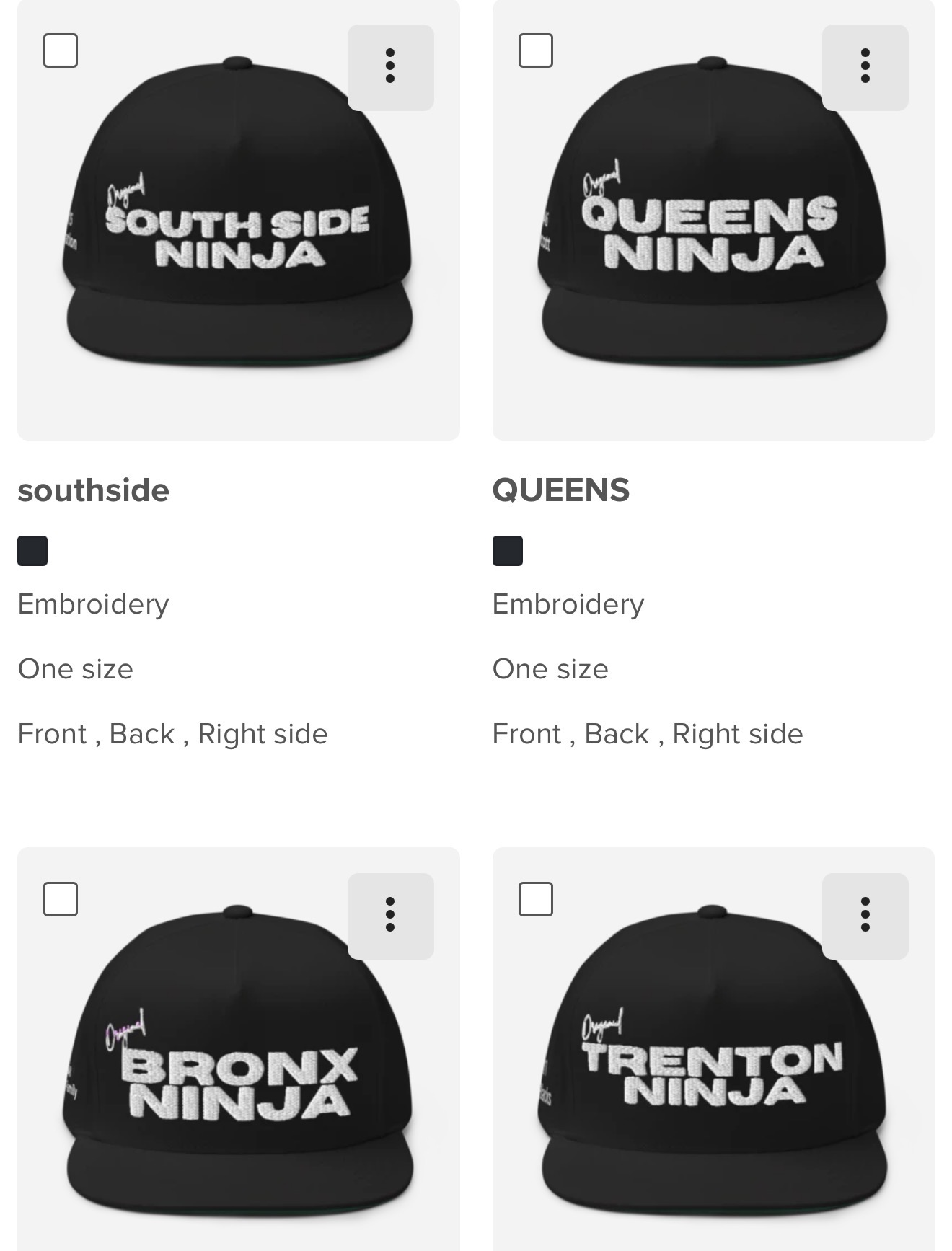 Southside · Queens · Bronx · Trenton